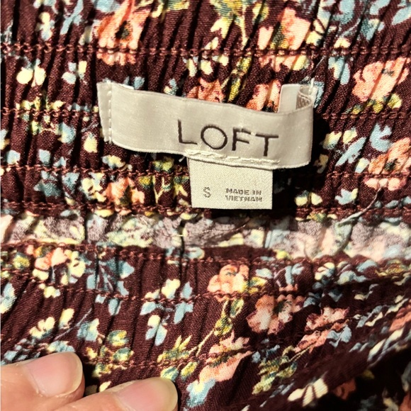 LOFT Floral Midi Skirt - Picture 5 of 6